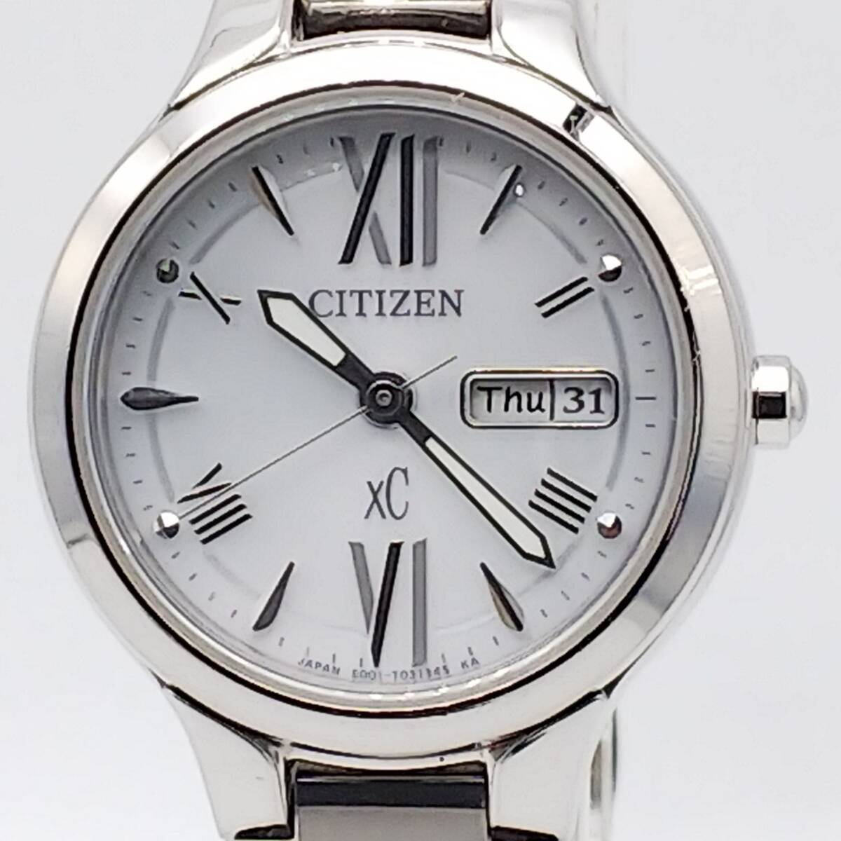 送料無料【ソーラー】★シチズン★CITIZEN★クロスシー★XC★ECO-DRIVE★デイデイト★H330-T009921★レディース/腕時計/アナログ/クォーツ