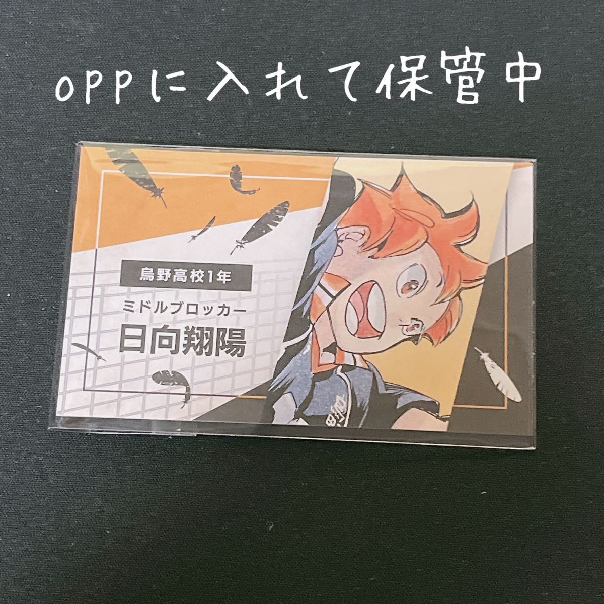 ハイキュー 日向翔陽 「週刊少年ジャンプ」名刺カード ハイキュー 日向翔陽 「週刊少年ジャンプ」名刺カード