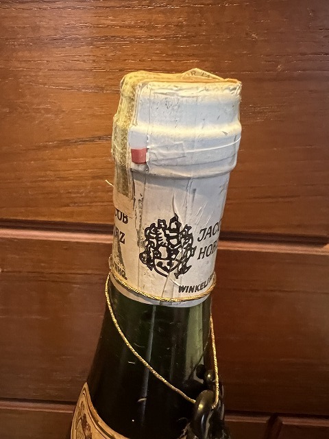 ◆◆ 古酒 MOSEL SAAR RUWER 1972er モーゼル ワイン 希少 骨董品 アンティーク ビンテージ 昭和 レトロ ◆◆_画像3