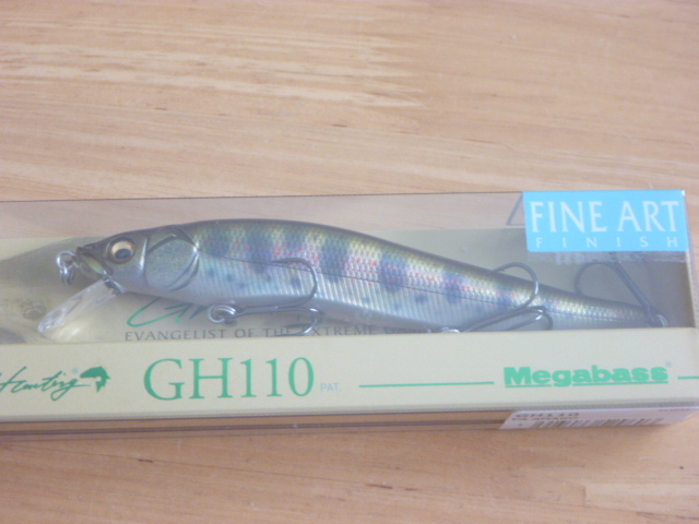 新品 メガバス Megabass グレートハンティング GREATHUNTING GH110 ワンテン ONETEN FINE ART FA AMAGO_画像2