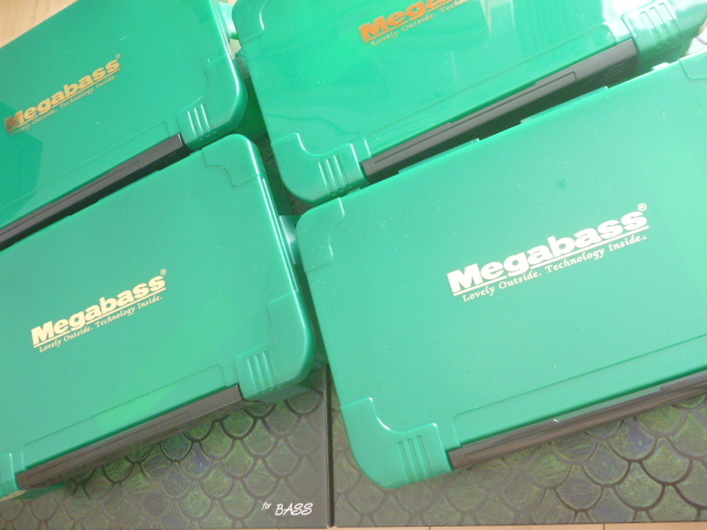 新品4個セット メガバス Megabass ランカーランチボックス LUNKER LUNCH BOX 2024 福袋 限定 MB-3043NDDM GREENの画像1