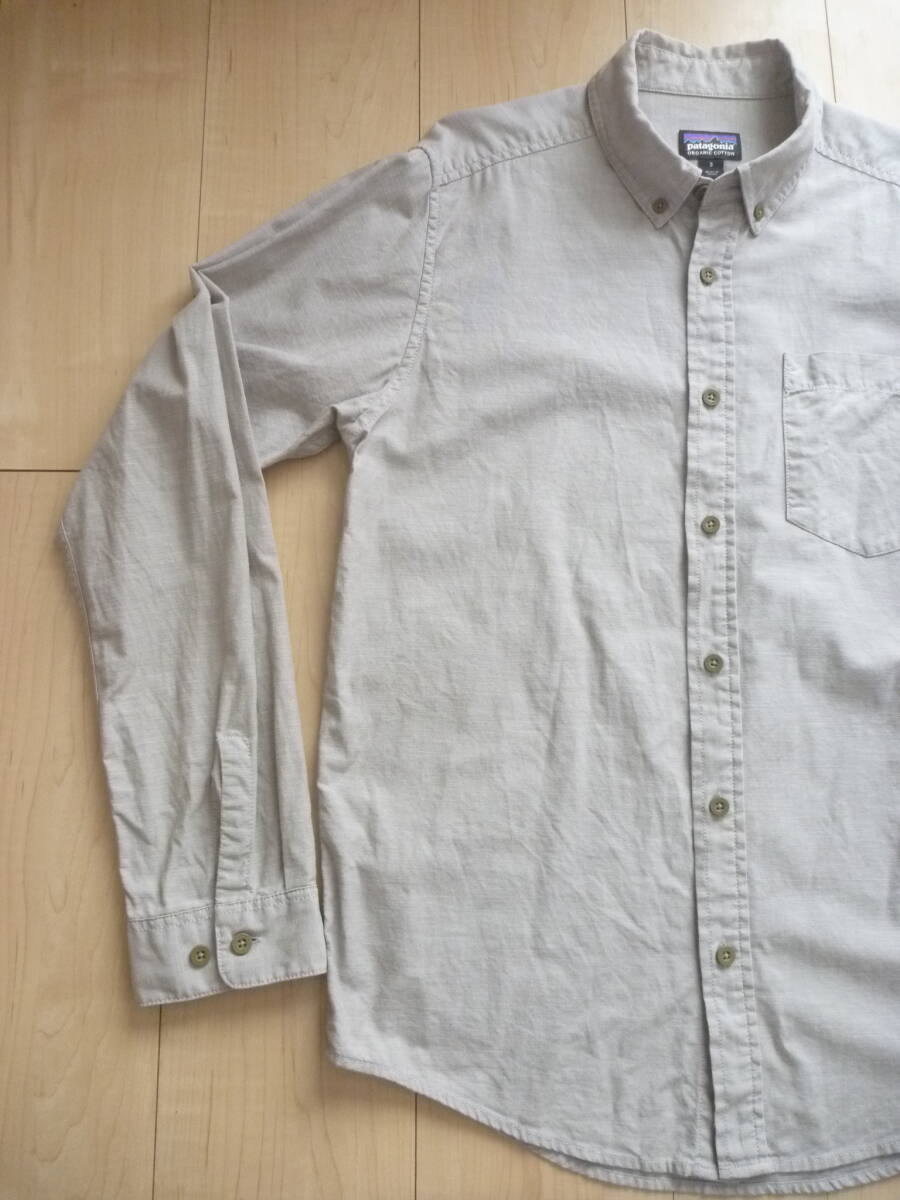 パタゴニア PATAGONIA Men's Long Sleeve Bluffside Organic Cotton Shirt オーガニックコットンシャツ 長袖 53791 S_画像3