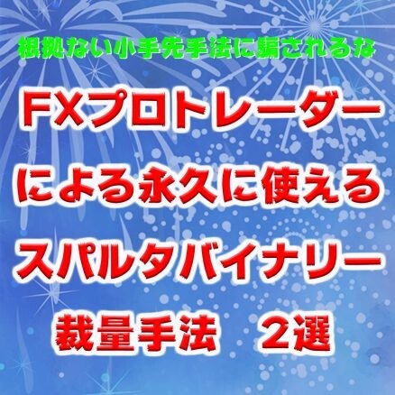 FXプロトレーダーが使うバイナリー手法を教えます masa4291_画像1