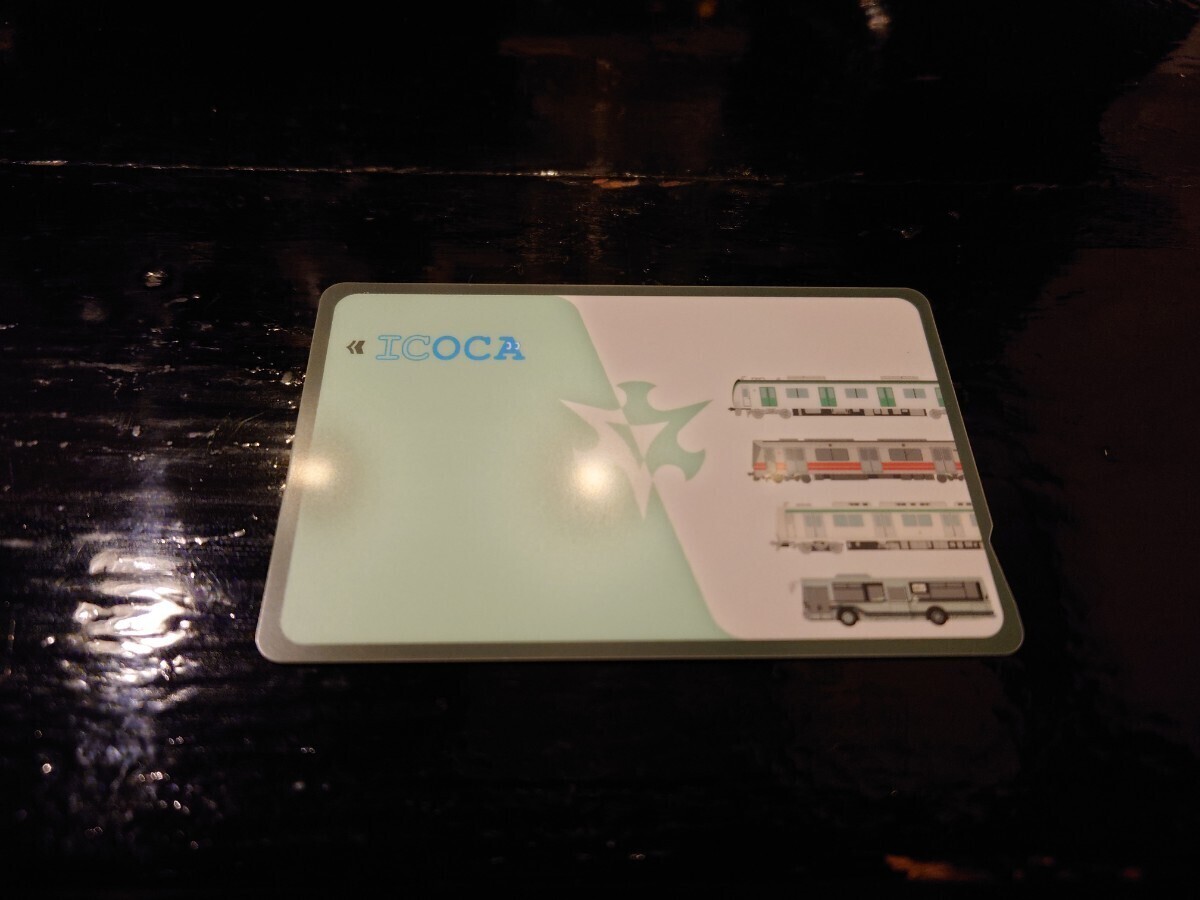 ICOCA　無記名ICOCA　京都市交通局バージョン　美品　残高0_画像1