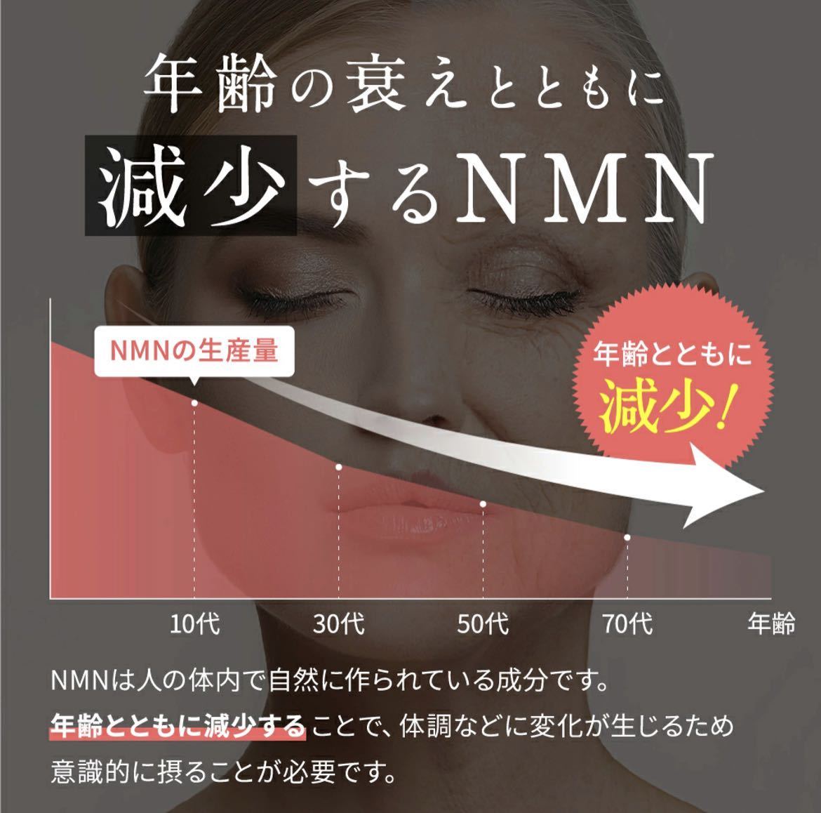 【2袋セット】シードコムス　NMN 約1ヵ月分 NMN6,000mg