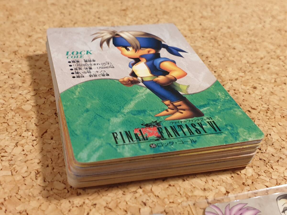 ファイナルファンタジーⅥ カードダス 第2弾 キラ2枚+ノーマル ファイナルファンタジーⅥ カードダス 第2弾 キラ2枚+ノーマル
