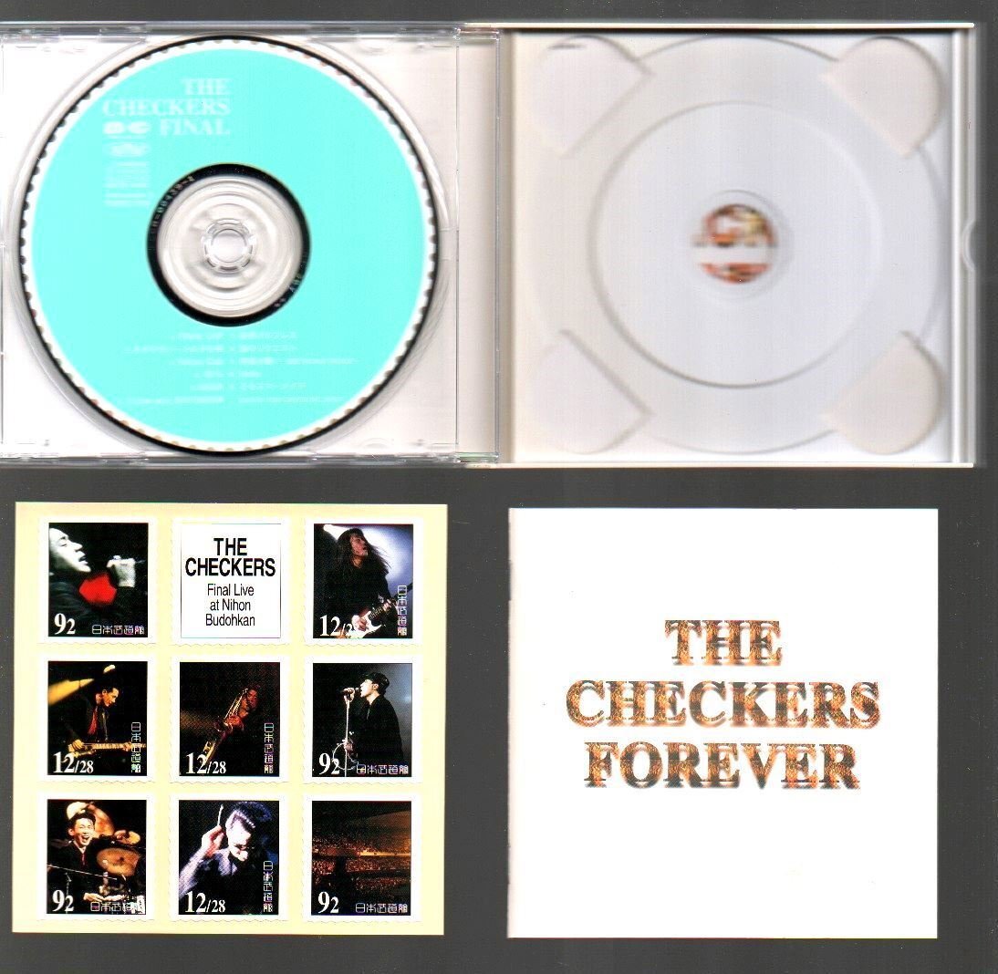 ■チェッカーズ(THE CHECKERS)■「FINAL ラスト武道館ライブ1992.12.28」■2CD■スタンプステッカー付■PCCA-00439■1993/3/19発売■美品■_画像3