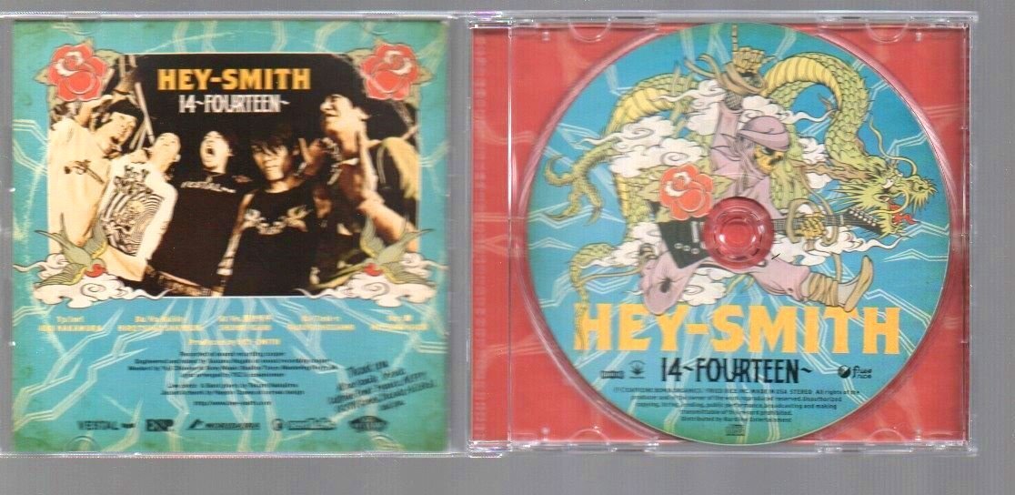 ■HEY-SMITH(ヘイ スミス)■US盤(CD)■「14～FOURTEEN」■パンク■オリジナル:2010年■全14曲■数量限定生産盤■品番:HL-CD-0017■美品■の画像3