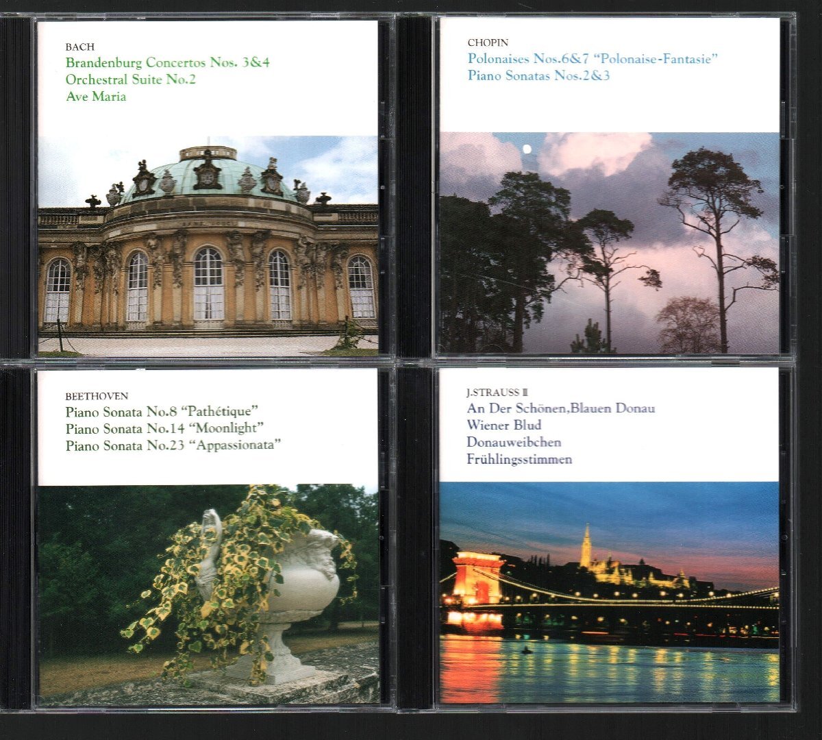 ■通販限定盤■「Classics」■12枚CD■ベートーヴェン/モーツァルト/チャイコフスキー/バッハ/ドヴォルザーク■FCCC-29001/12■盤面良好■の画像6