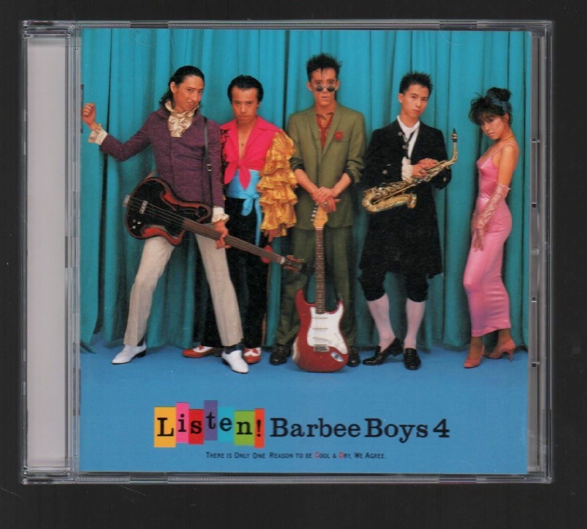 ■バービーボーイズ(BARBEE BOYS)■名盤(CD)■「Listen!」■BARBEE BOYS 4■♪女ぎつねon the Run♪■32・8H-134■1987/9/9発売■美品■の画像1