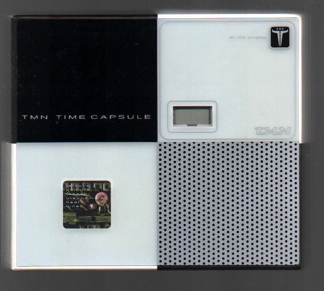 ■TM NETWORK(TMN)■ベスト■「TIME CAPSULE all the singles」■初回限定盤■デジタル時計付■40P写真集付■SCB-1774/5■1996/12/12発売■_画像1