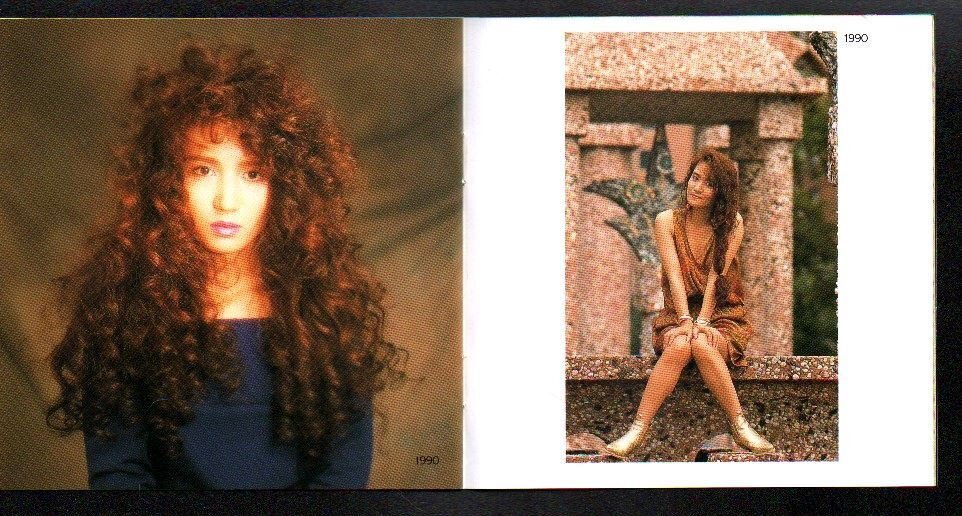 ■浜田麻里■人気ベスト■「INCLINATION」■2枚組(CD)■♪Return to myself♪Nostalgia♪■品番:MVCD-42001/2■1994/3/24発売■概ね美品■の画像5