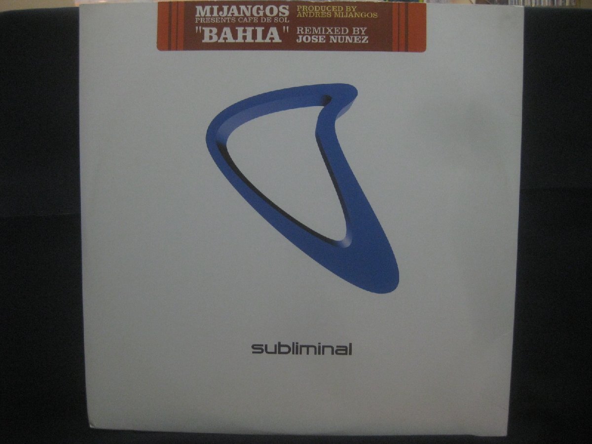 Cafe De Sol / Bahia ◆LP8396NO BSGP◆12インチ_画像1