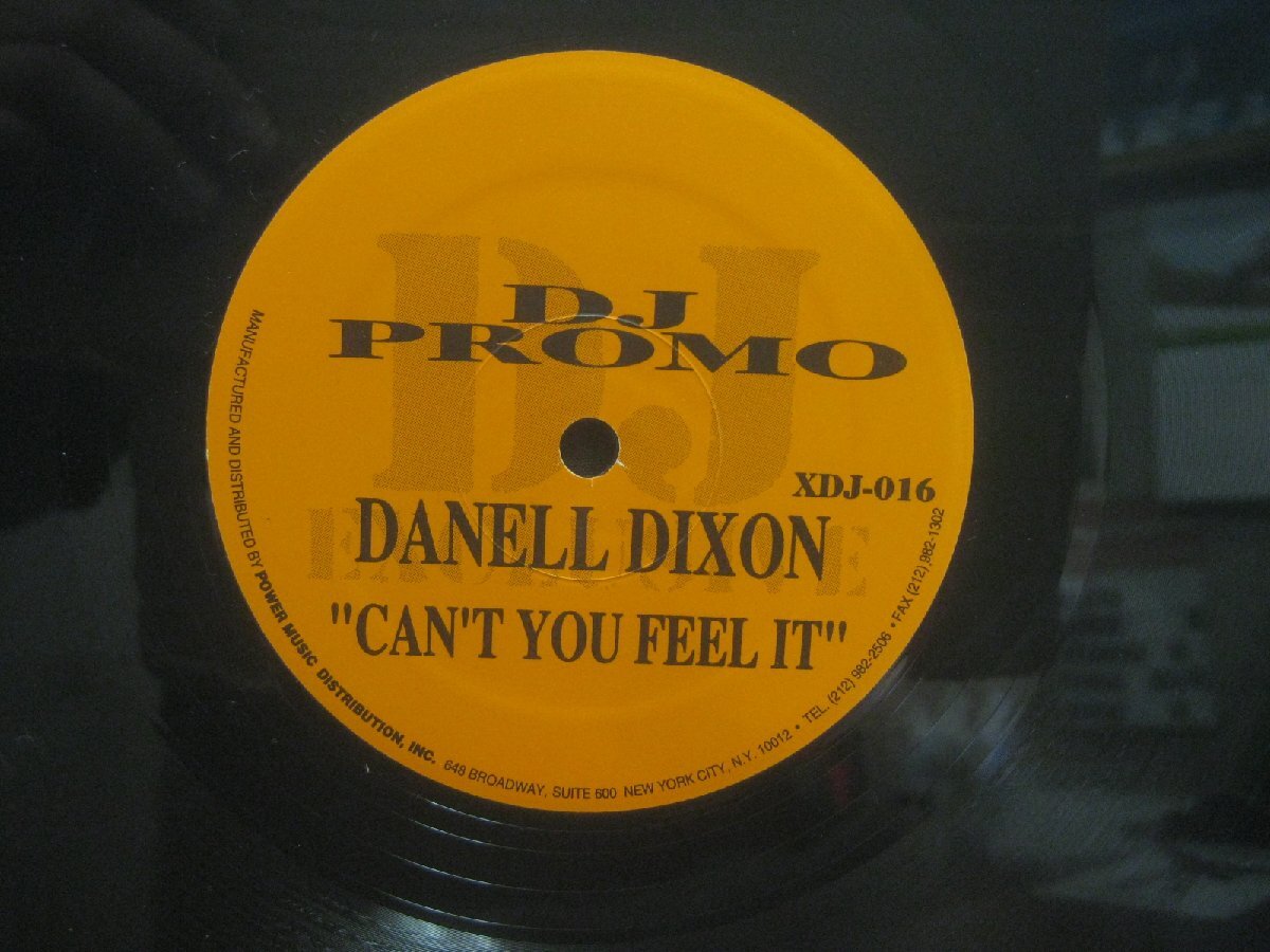 Danell Dixon / Can't You Feel It ◆LP8402NO GSBP◆12インチ_画像2