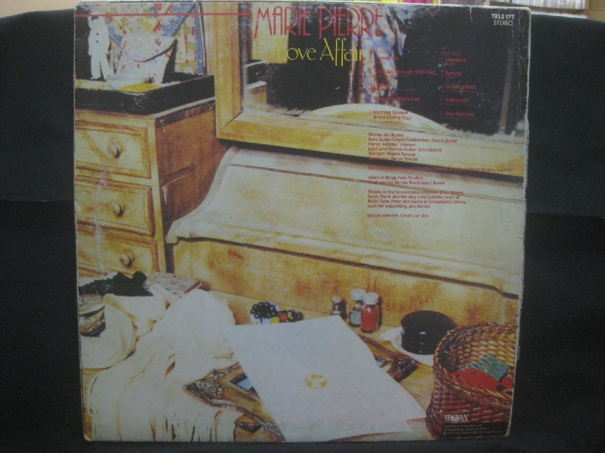 マリー・ピエール / Marie Pierre / Love Affair / ダメージ特価品 ◆LP8503NO GBP◆LPの画像2