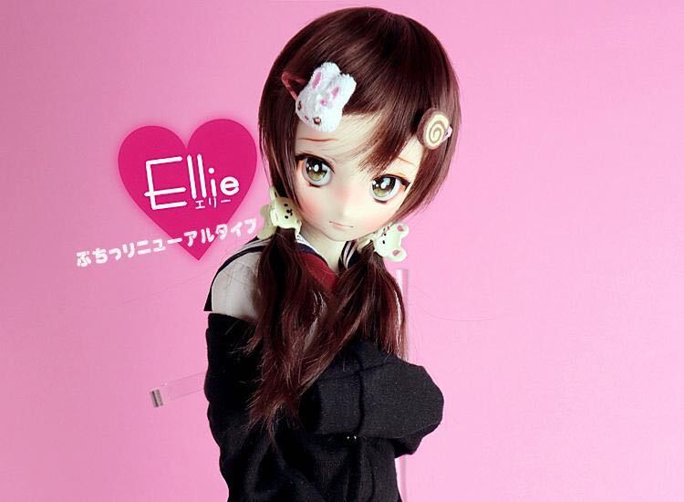 ANGEL PHILIA Ellie(エリー) Soft Skin ぷちっリニューアルたいぷ ドール本体 vmf50の画像1