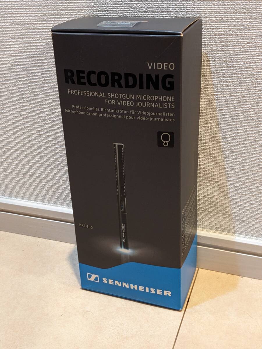 Sennheiser MKE 600 ショット ガン マイク XLR ゼンハイザー ショットガン マイク コンデンサー MKE600 MKE-600 カメラ vlog PC 配信 2