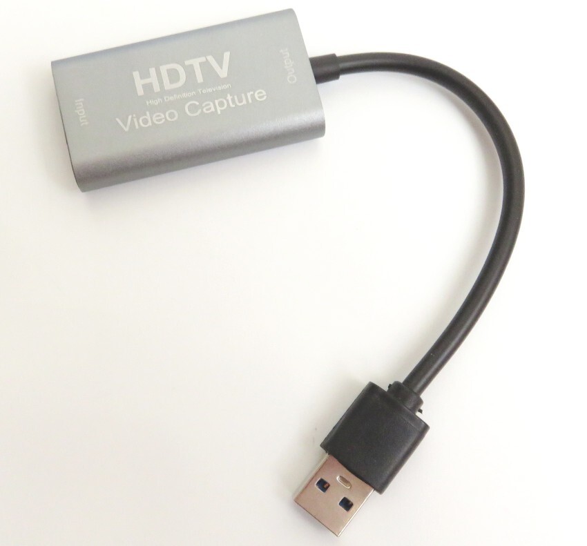 【1円スタート】USB3.0 HDMI 変換アダプタ キャプチャーボード/ビデオキャプチャー ゲーム録画 ライブ配信 1円 TER01_1390_画像2