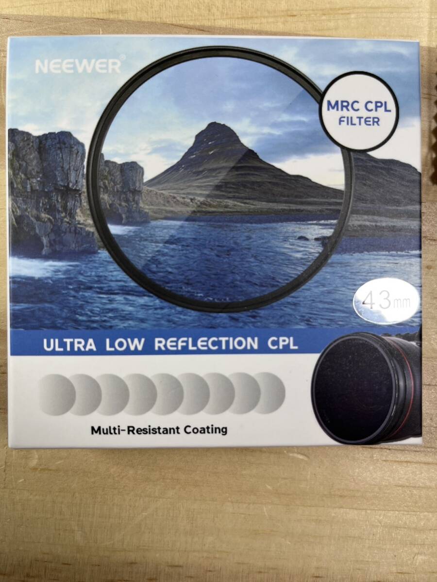 【一円スタート】neewer mrc cpl pro filter 43 フィルター「1円」URA01_3005_画像3