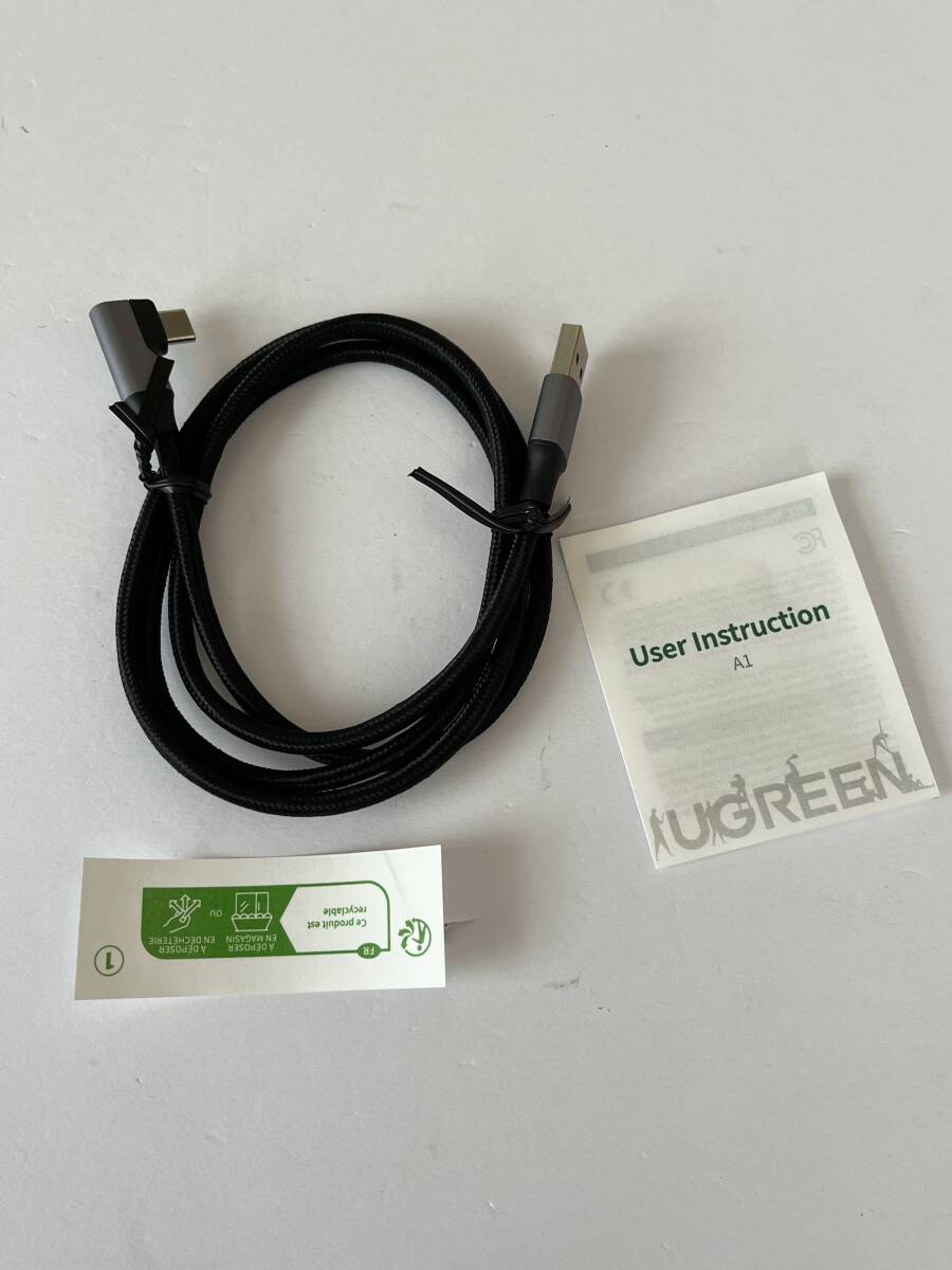 「一円スタート」UGREEN USB Type C ケーブル「１円」 GOS01_1170_画像1