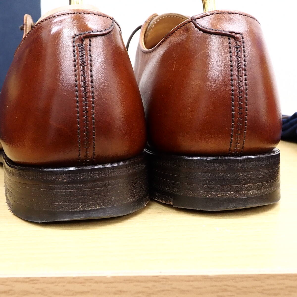 45726-100　英国製 Tricker's/トリッカーズ APPLETON ストレートチップ UK9　ブラウン　ビジネスシューズ　送料100size