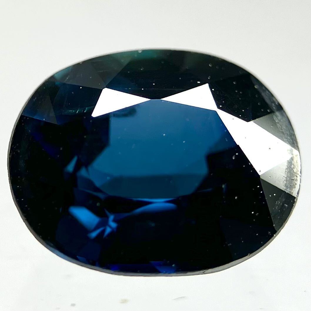 ●天然サファイア1.146ct●a 約6.5×5.3mm ルース 裸石 sapphire blue宝石 ジュエリー ソーティング EA1/EA2 テ EA5の画像1