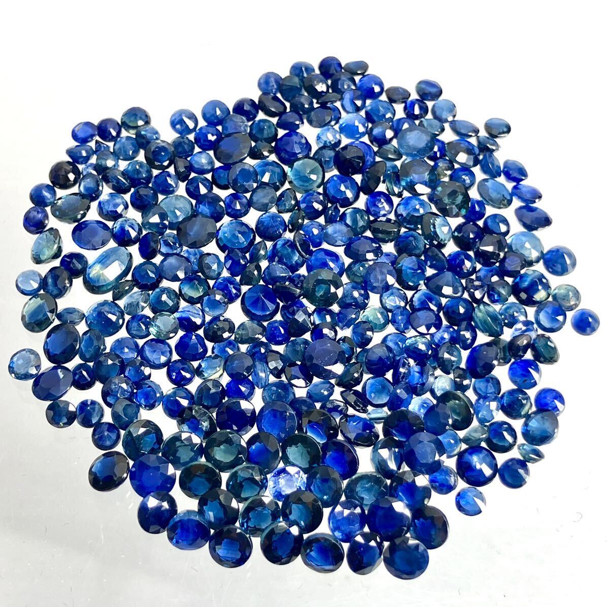 ●天然サファイアおまとめ●a 40ct 裸石 宝石 Sapphire sapphire サファイア コランダム 藍玉 jewelry ジュエリー ②_画像3