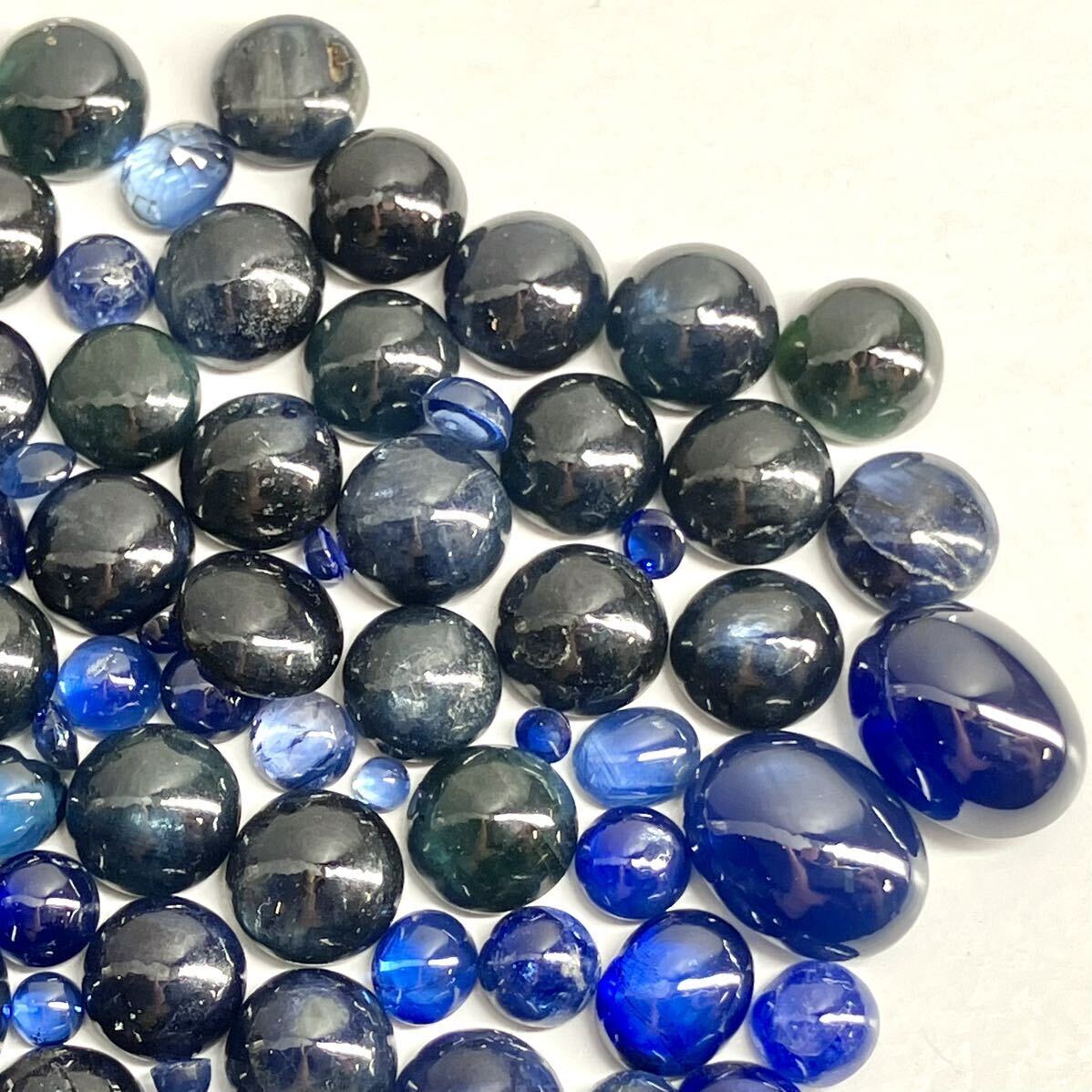 ●天然サファイアおまとめ●a 100ct 裸石 宝石 Sapphire sapphire サファイア コランダム 藍玉 jewelry ジュエリー _画像3