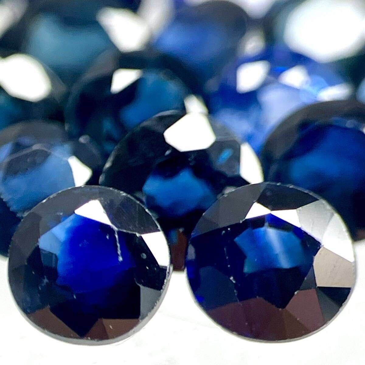 ●天然サファイアおまとめ●a 40ct 裸石 宝石 Sapphire sapphire サファイア コランダム 藍玉 jewelry ジュエリー ②_画像1
