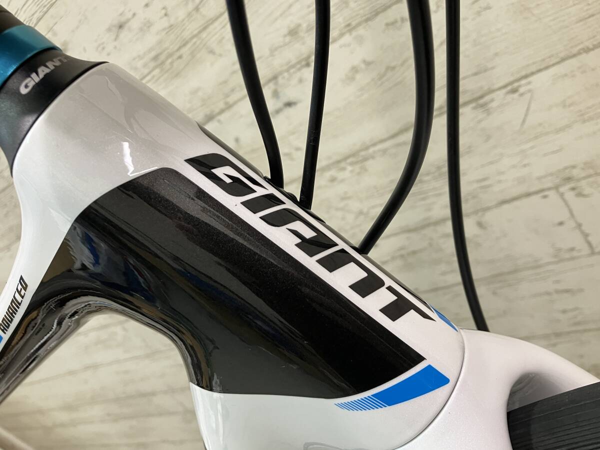 ☆ 1円スタート売り切り! GIANT DEFY ADVANCED2 FB CUSTOM 2016 size:S 165-175cm 2×11s 700c ジャイアント デファイ フラットバー ロード_画像4