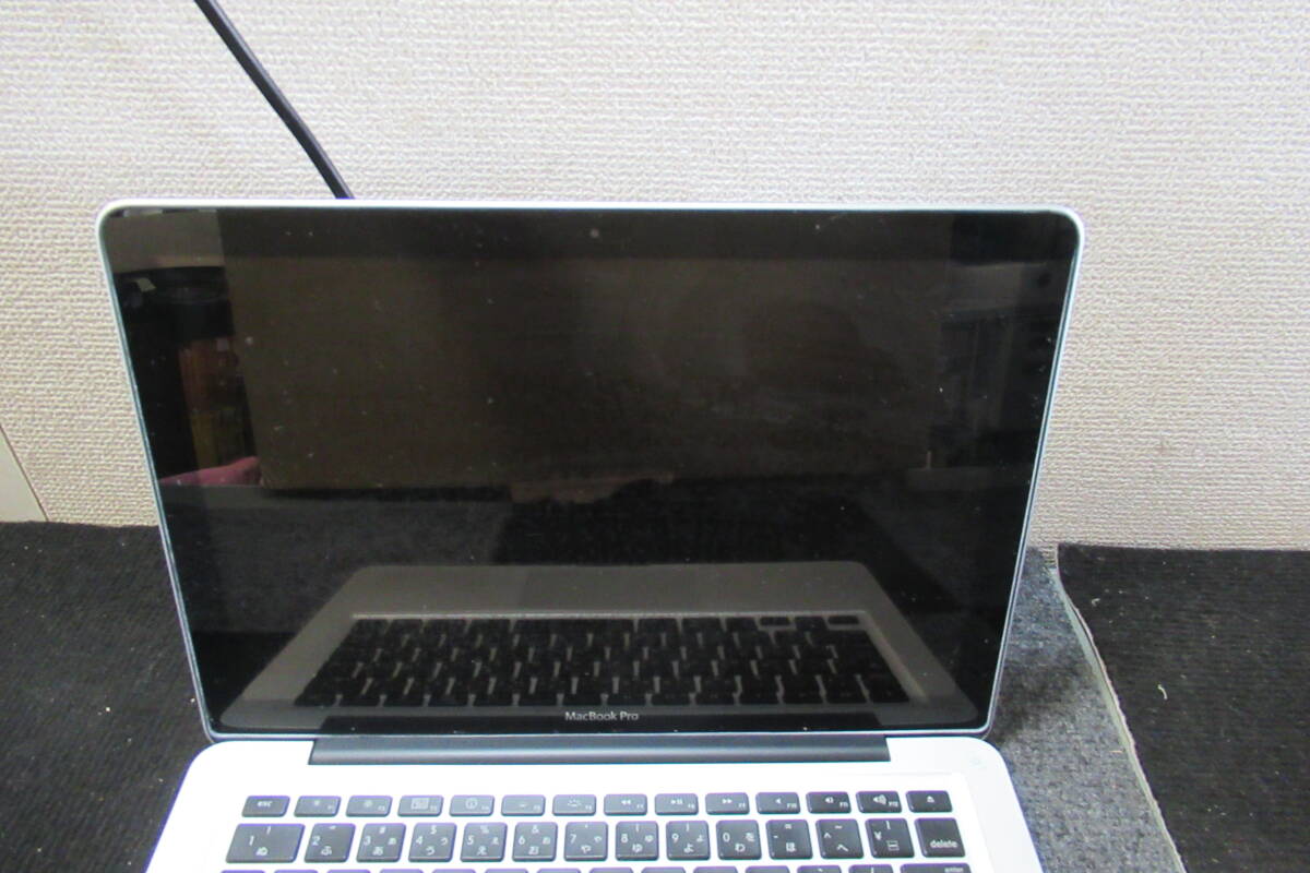 棚21.B1387 Apple Macbook Pro A1278 スペースグレイ  ノートパソコン 現状品の画像2