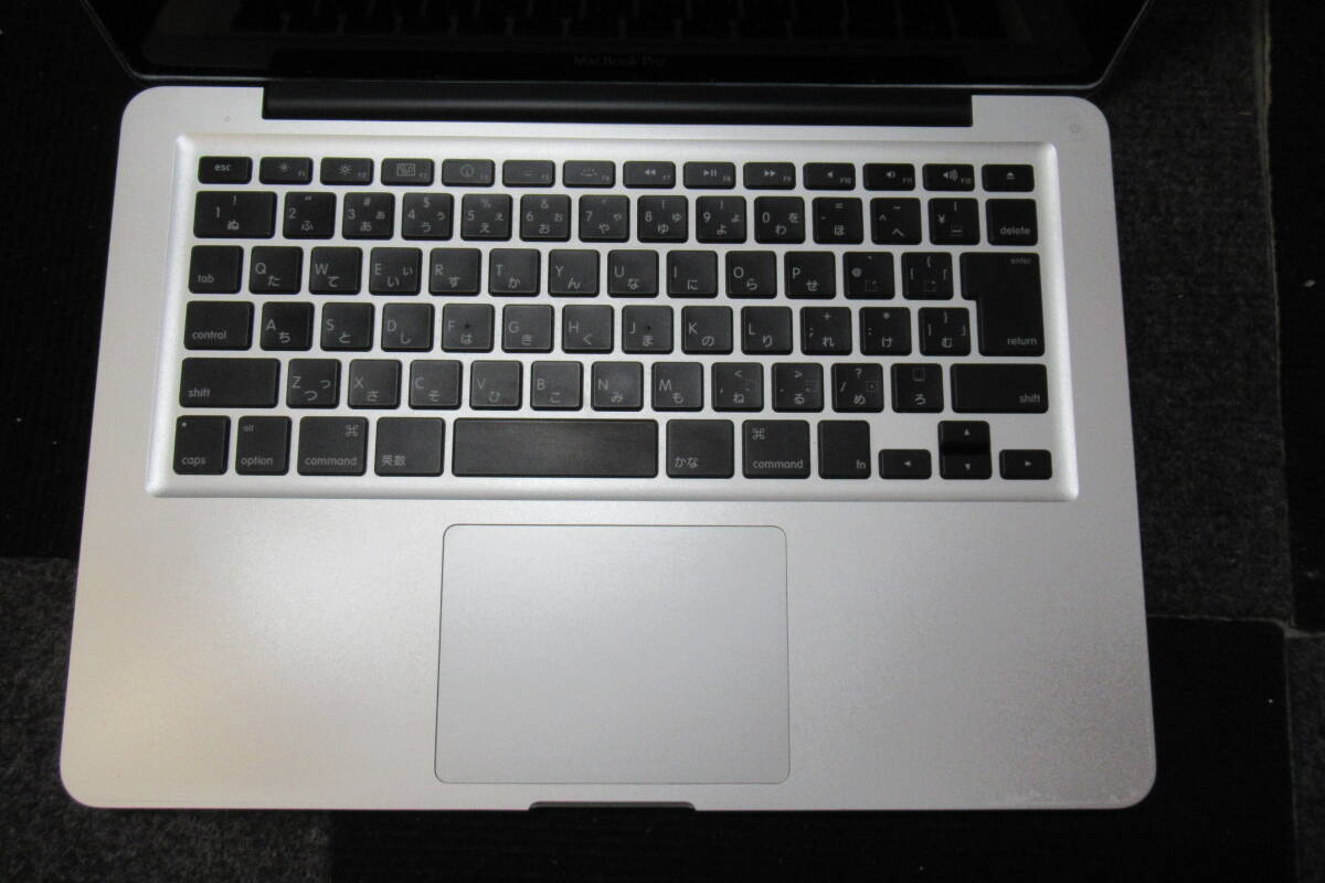 棚21.B1387 Apple Macbook Pro A1278 スペースグレイ  ノートパソコン 現状品の画像3
