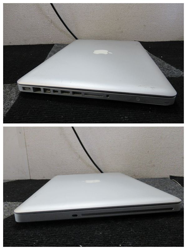 棚21.B1387 Apple Macbook Pro A1278 スペースグレイ  ノートパソコン 現状品の画像5