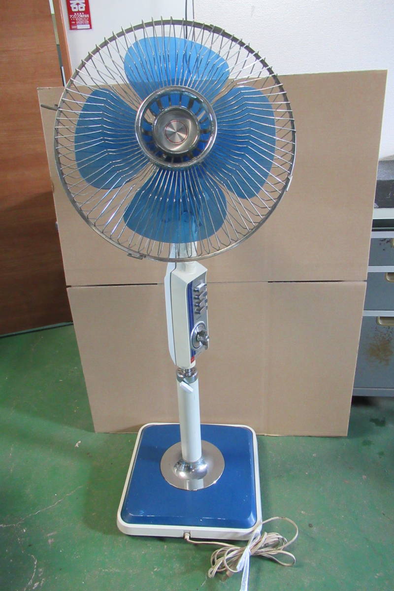  packing front.B478 Toshiba large electric fan S-35DB 4 sheets wings floor .