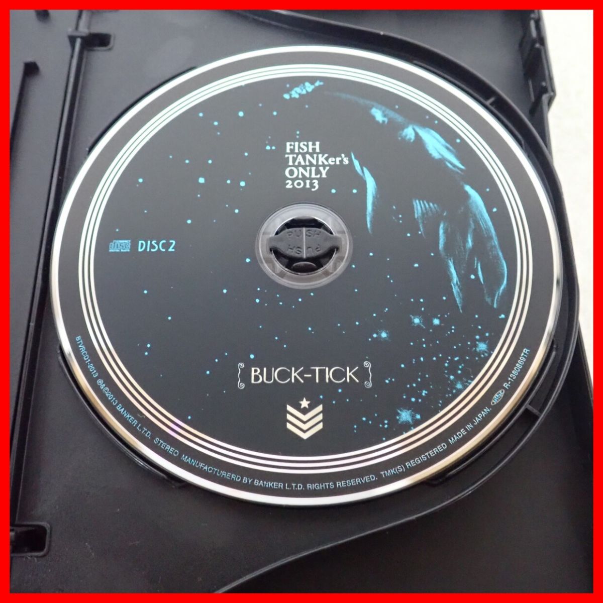 ☆BD BUCK-TICK FISH TANKer’s ONLY 2013 完全予約限定盤 バクチク Blu-ray【10の画像4