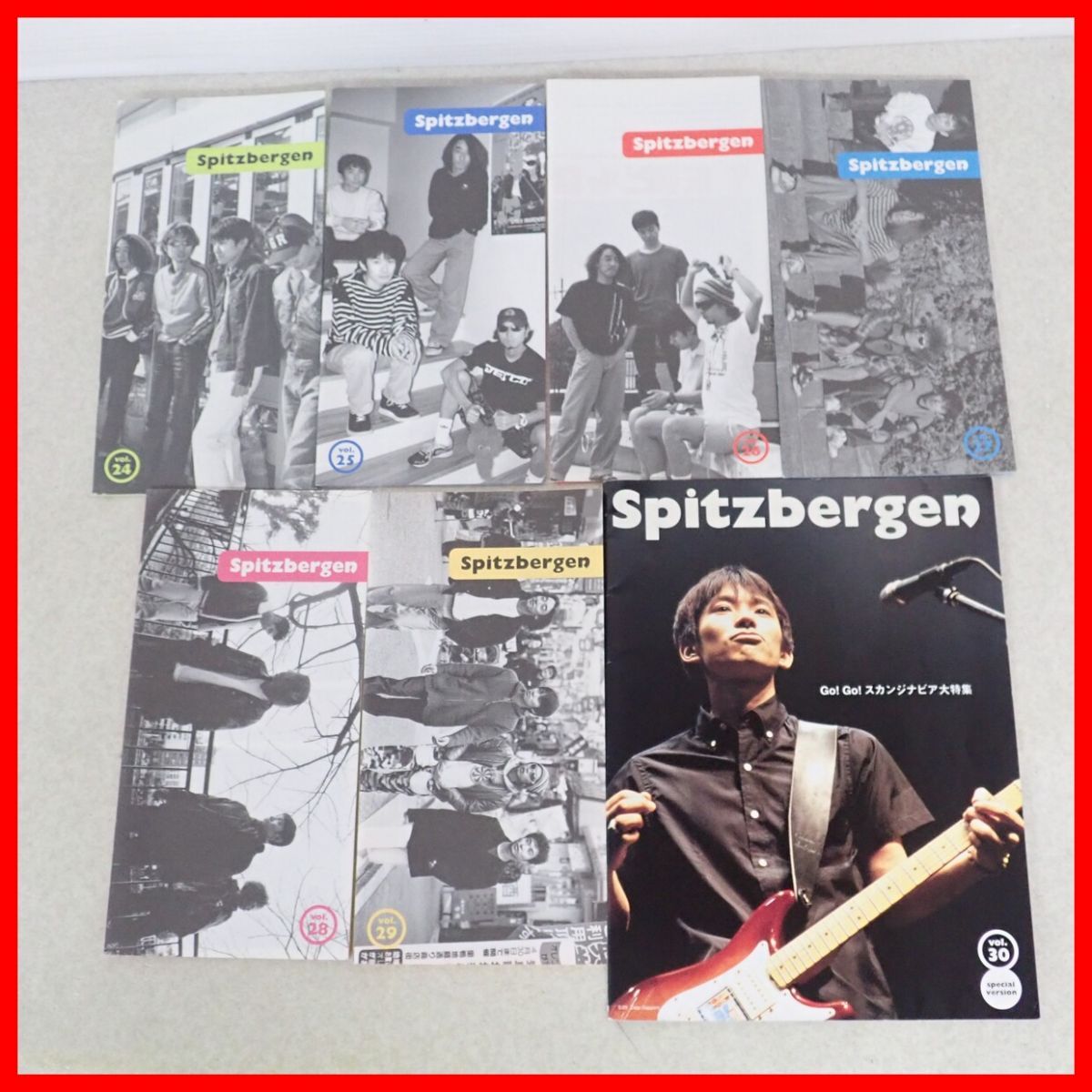 ♪スピッツ ファンクラブ会報誌 Spitzbergen スピッツベルゲン Vol.12〜Vol.53 まとめて大量セット【20の画像3