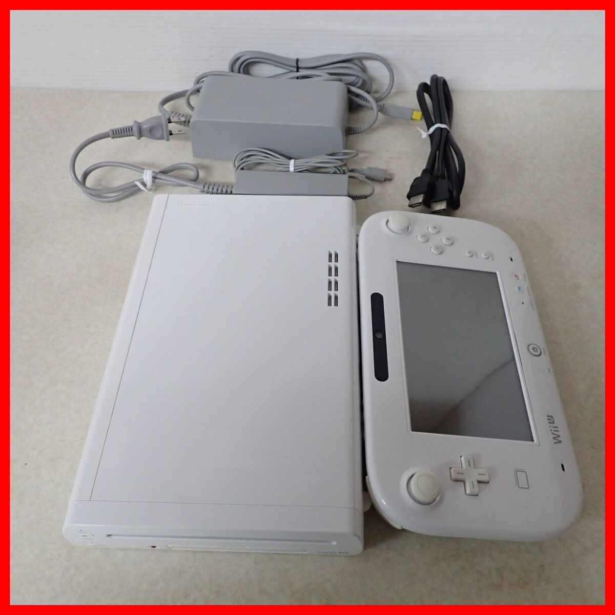  operation goods WiiU 32GB body white Nintendo nintendo [20