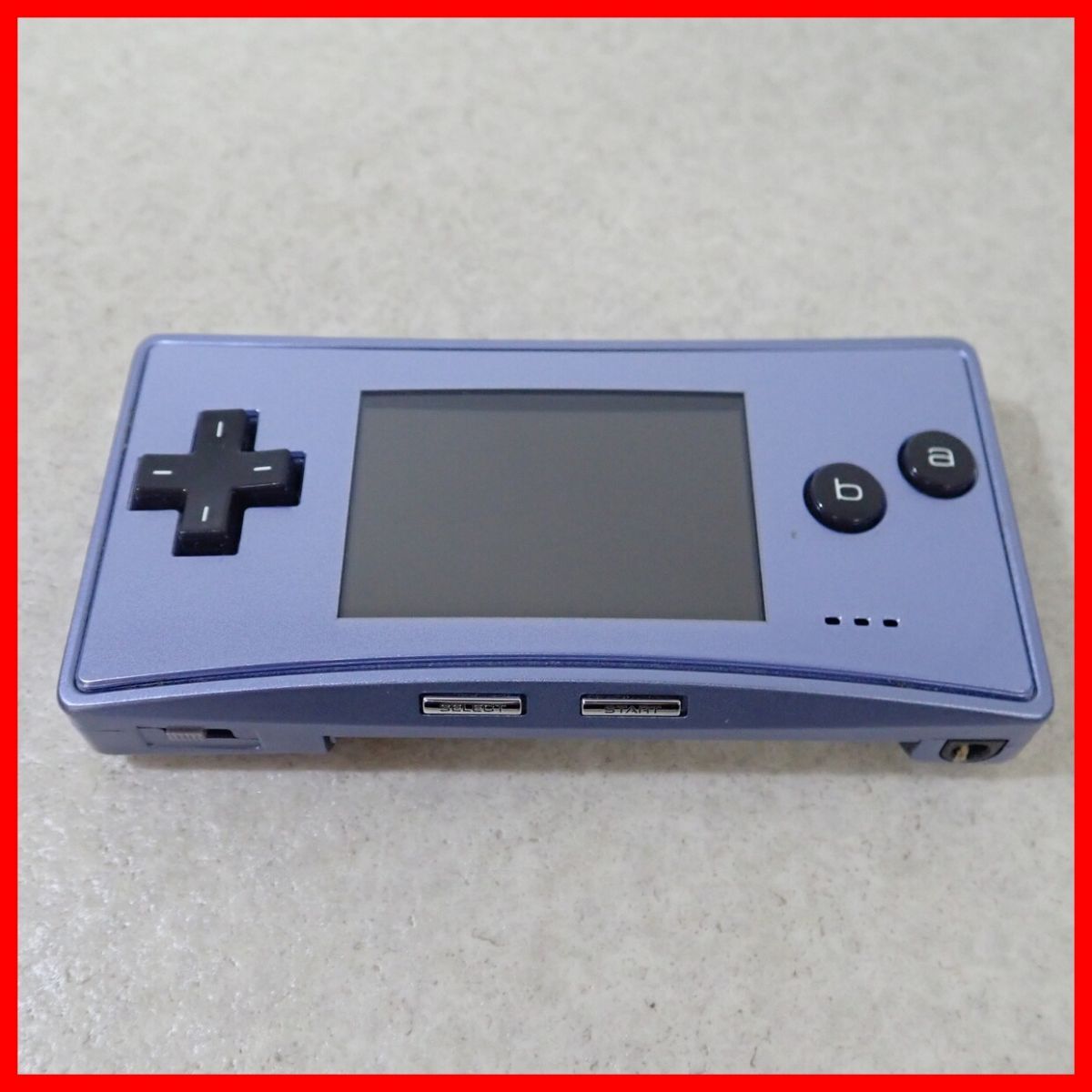 GBmicro GAME BOY micro ゲームボーイミクロ 本体 OXY-001 ブルー 任天堂 Nintendo ジャンク【PPの画像1