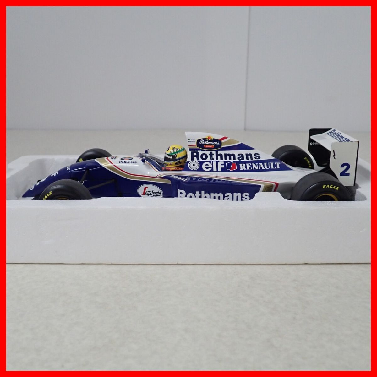 ☆PMA 1/18 ウイリアム ルノー FW16 A.セナ #2 540941802 Williams Renault FW16 #2 A.Senna タバコ仕様 MINICHAMPS ミニチャンプス【10の画像3