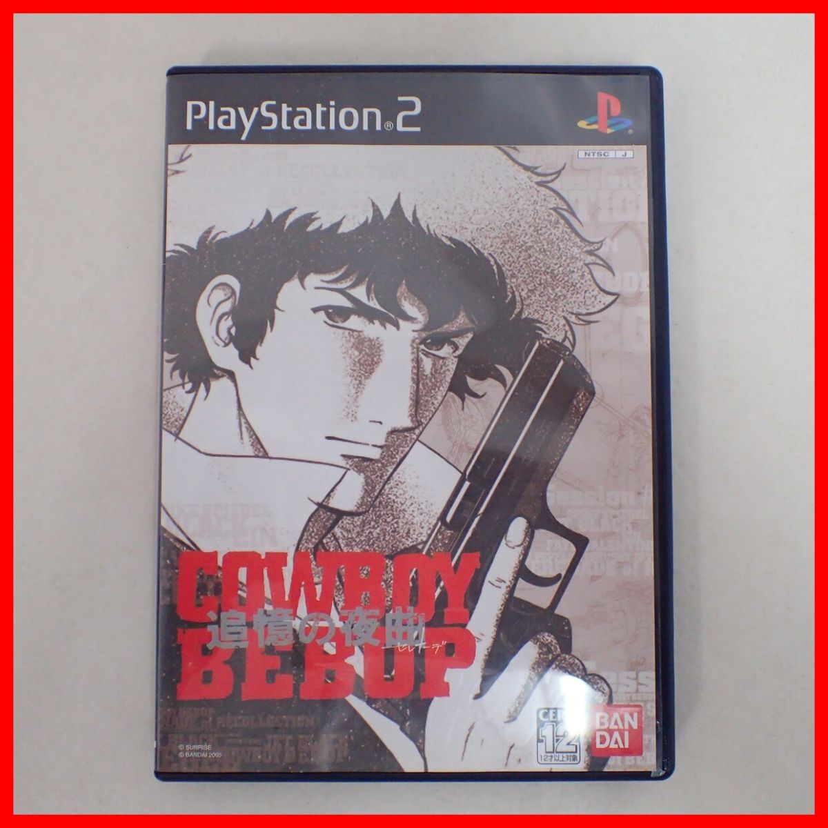 動作保証品 PS2 プレステ2 COWBOY BEBOP カウボーイビバップ 追憶の夜曲 セレナーデ BANDAI バンダイ 箱説ハガキ付【PPの画像8