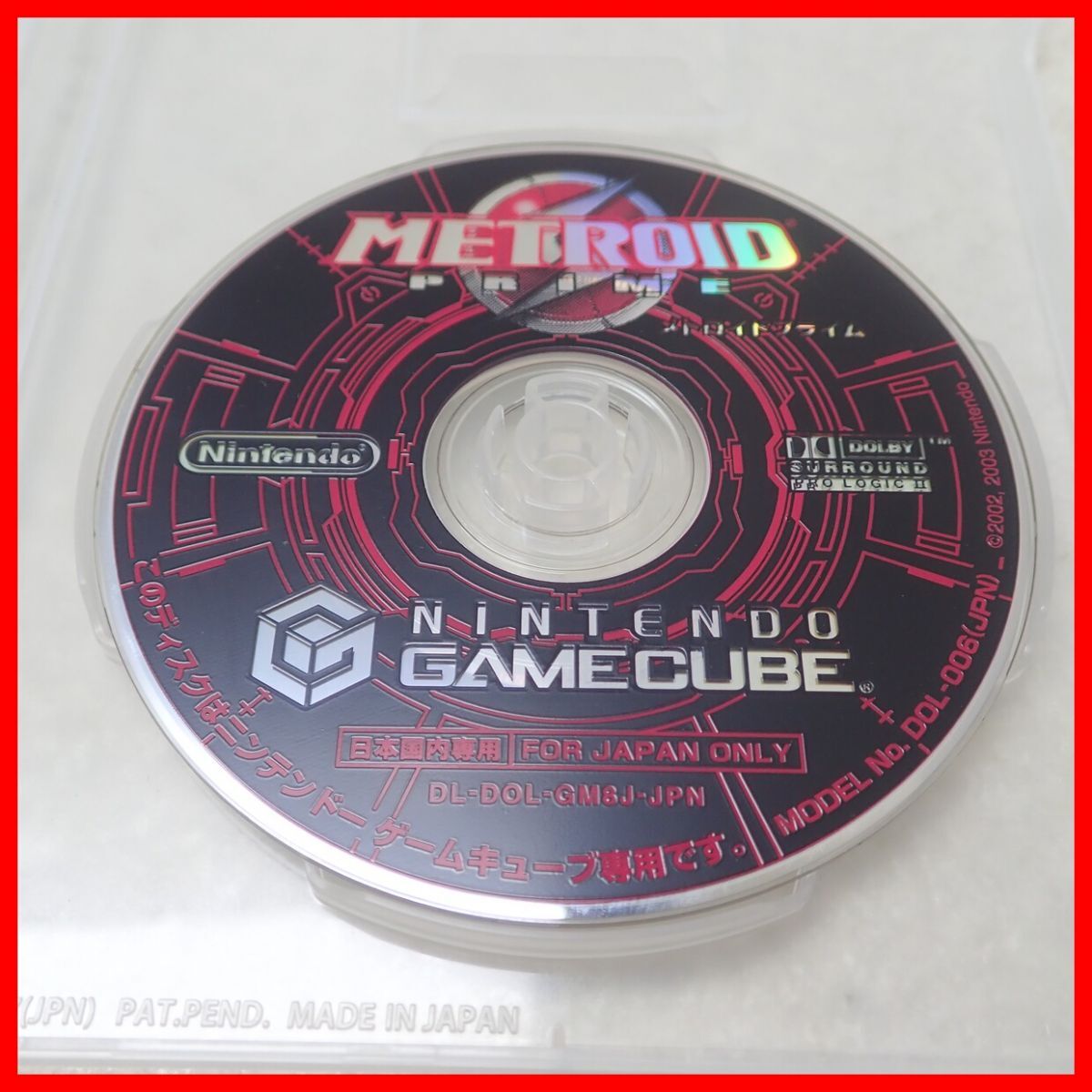 ◇動作保証品 GC ゲームキューブ METROID PRIME メトロイドプライム Nintendo 任天堂 箱説付 【PP_画像2