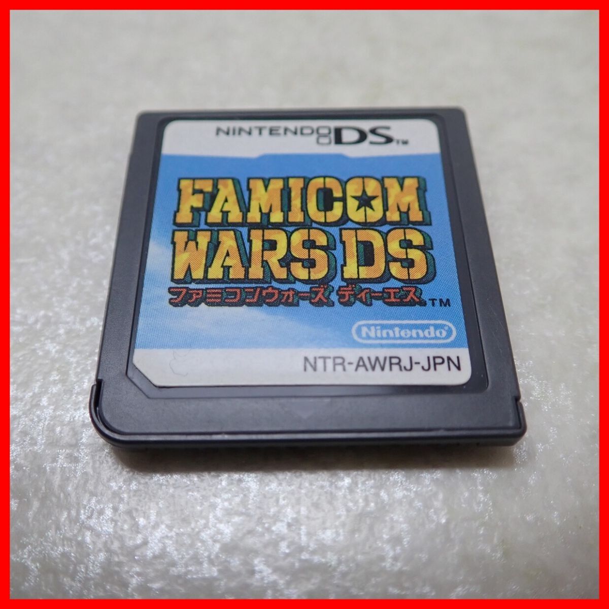 ◇動作保証品 ニンテンドーDS FAMICOM WARS DS ファミコンウォーズ ディーエス Nintendo 任天堂【PPの画像1