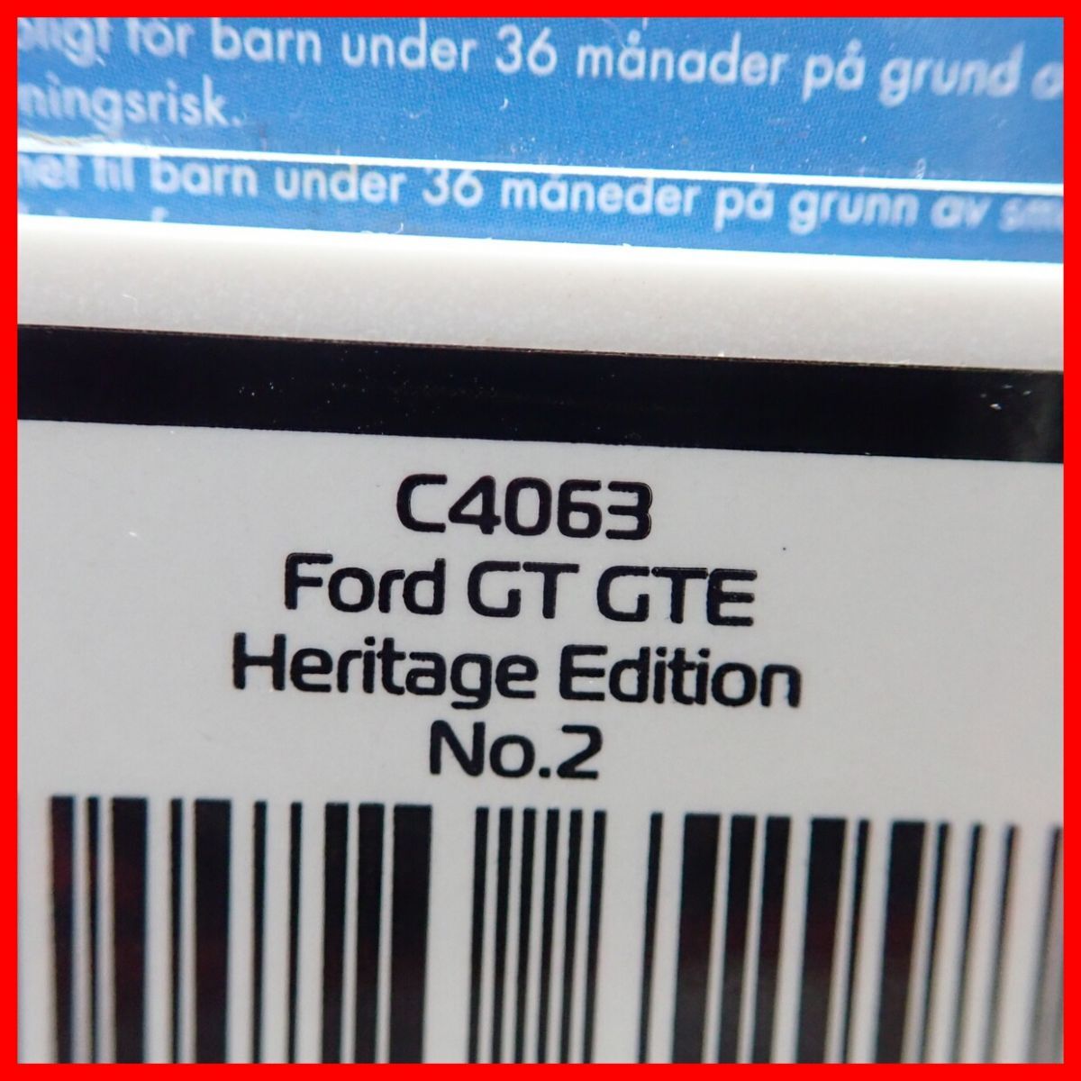 ☆スケーレックストリック 1/32 フォード GT GTE Heritage Edition #2 C4063 Ford スロットカー スケレ スリーブ欠品 動作未確認【10の画像2