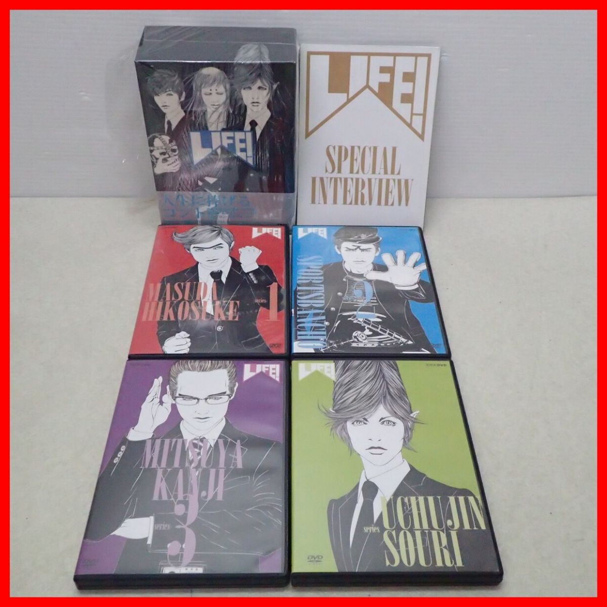 ♪LIFE！人生に捧げるコント DVD-BOX 帯あり 内村光良【10_画像1