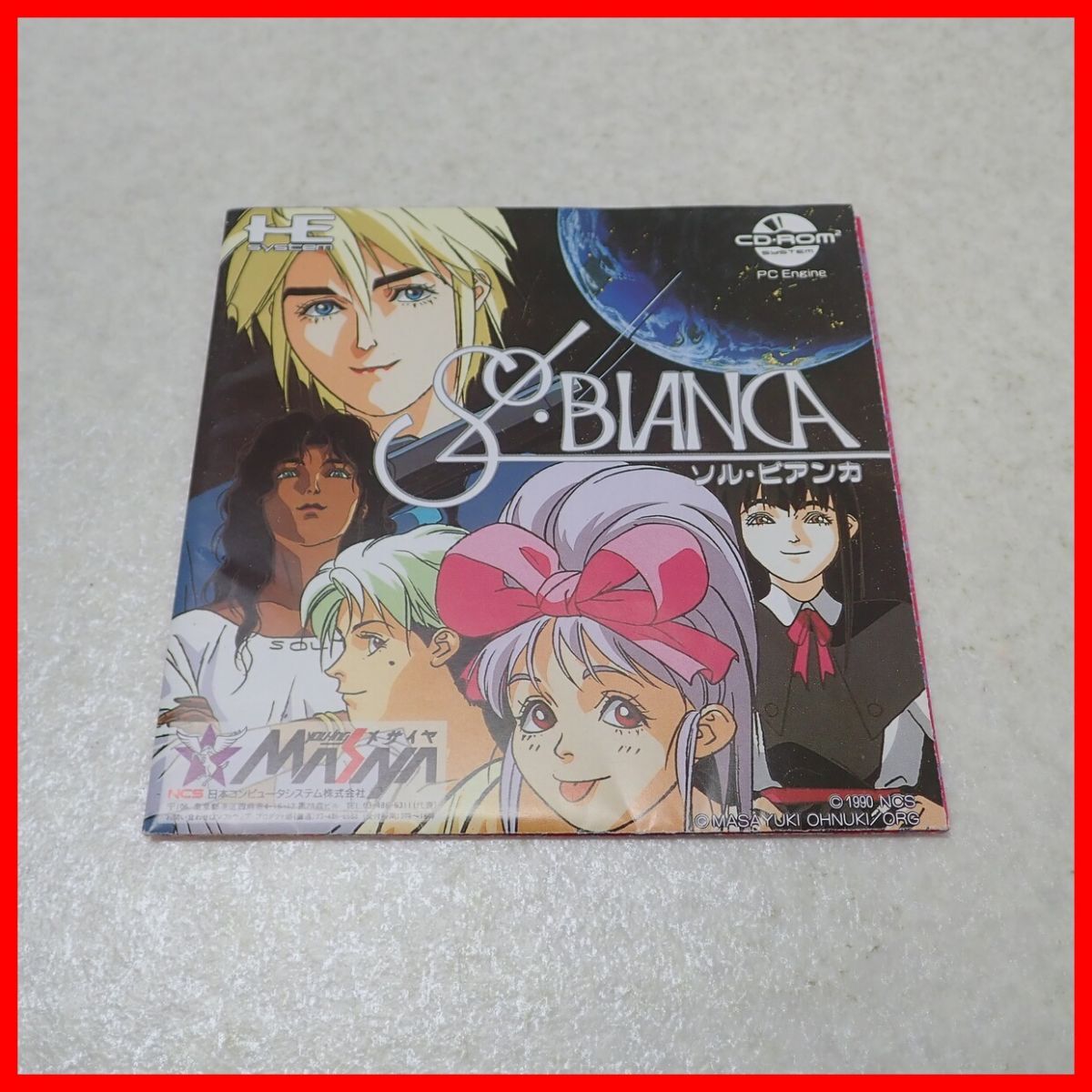 ◇動作保証品 PCE PCエンジン CD-ROM2 SOL・BIANCA ソル・ビアンカ MASAYA メサイヤ 箱説付【PPの画像4