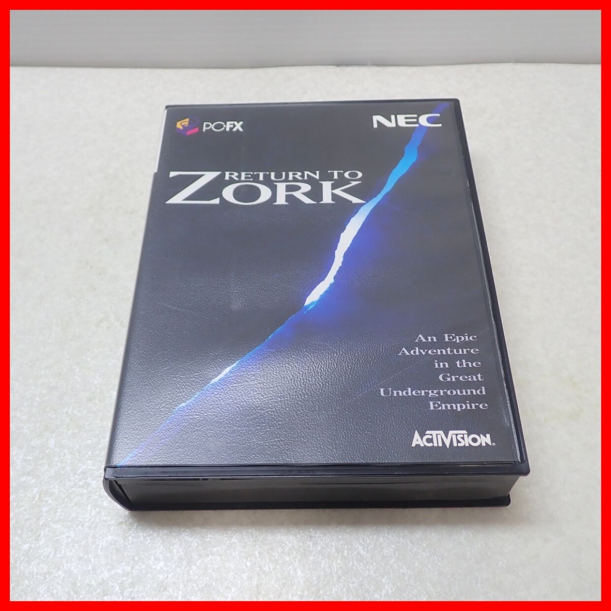 ◇動作保証品 PC-FX RETURN TO ZORK NEC 日本電気ホームエレクトロニクス/ACTIVISION 箱説付【10の画像6