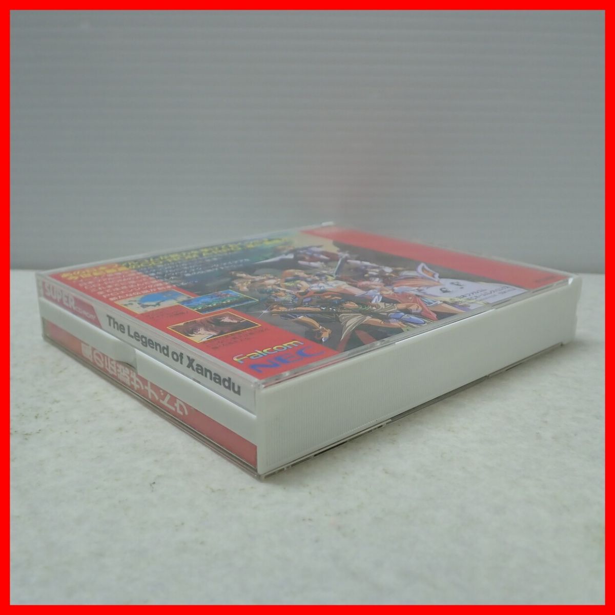 ◇動作保証品 PCE PCエンジン SUPER CD-ROM2 The Legend of Xanadu 風の伝説ザナドゥ NECホームエレクトロニクス 箱説付【PP_画像9