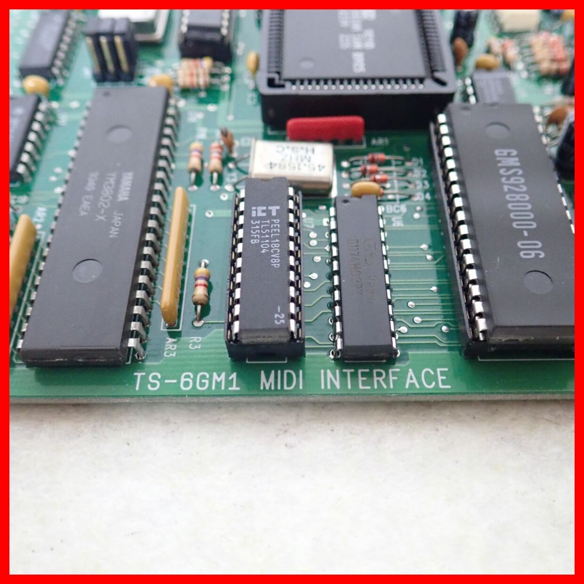*X68000 MIDI sound source board TS-6GM1 9 10 9 electro- machine TSUKUMO operation not yet verification [10