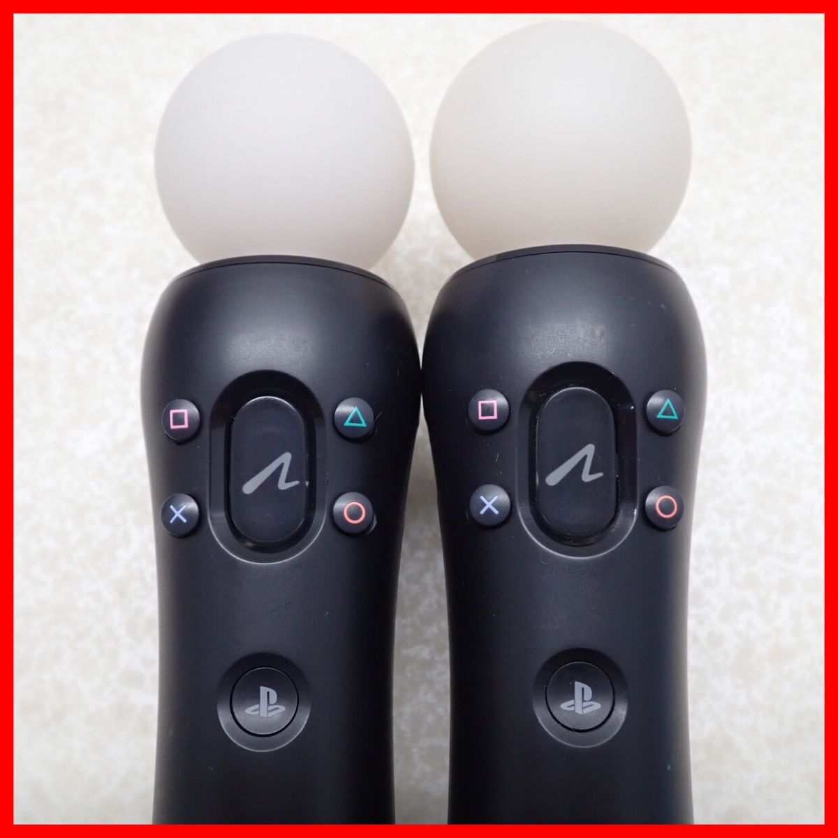 PS4/PS3 プレステ4/プレステ3 PlayStation Move モーションコントローラー 2個 + PS4 PlayStation Camera まとめてセット 通電のみ確認【10_画像6