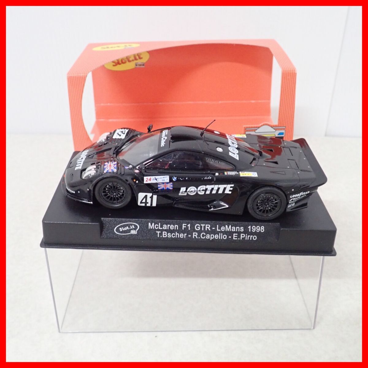 ☆スロットイット 1/32 BMW マクラーレン F1 GTR ルマン 1998 #41 CA10C T.Bscher-R.Capello-E.Pirro Slot.it スロットカー【10の画像1